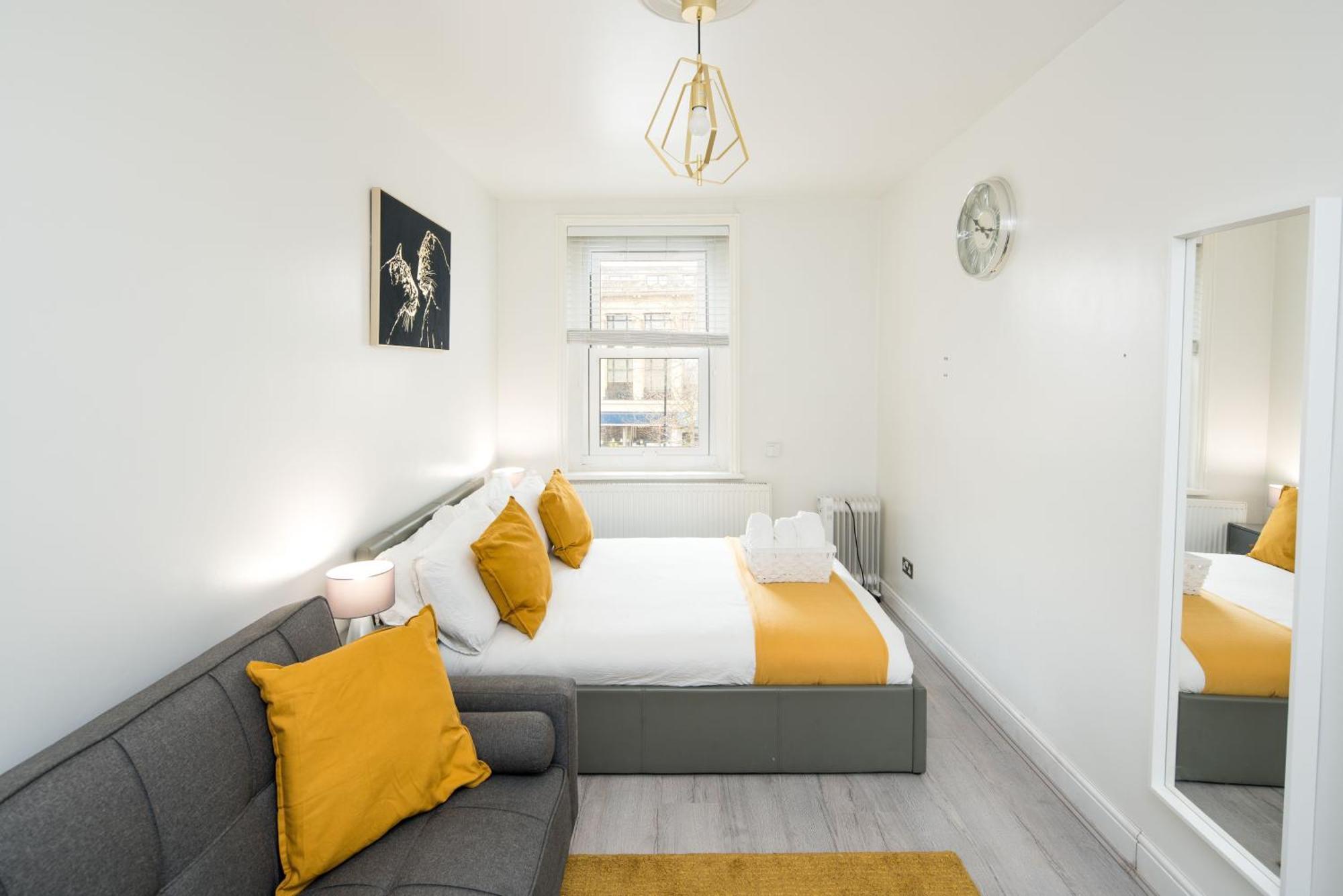 Apartamento Spacious For Up To 4! Sofa Bed *
